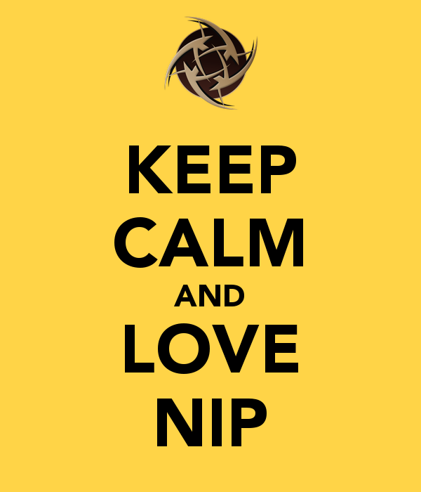 keep calm and love nip