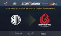LGB заменят TSM на StarLadder 13