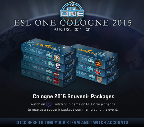 Сувенирный набор ESL One Cologne 2015